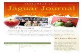 jaguar journal sept - Warren County Public Schools journal...My Sister the Vampire, Take Two Dork Diaries SEPTEMBER 2011 STLP Newspaper STLP – THE JAGUAR JOURNAL FALL 2011 2 Book