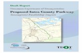 Intra County Parkway Conceptual Feasibility Report v 5...Wilbur Smith’s assignment culminates in the preparation of Conceptual Feasibility Studies for the ICP. This report constitutes