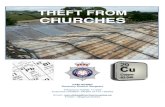 THEFT FROM CHURCHES - Pitsford Village · 2018. 10. 2. · Police checks of scrap metal dealers were built into everyday policing activity. This had a considerable impact on the problem,