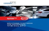 SOLUTIONS THAT MAKE THE DIFFERENCE...Quality and aesthetics are key properties for automotive exteriors. Our TPEs not only offer effective processing and low mold cavity pressure,
