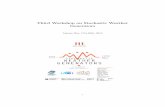 Third Workshop on Stochastic Weather Generators · 2016. 5. 4. · We propose a multivariate, multi-site stochastic weather generator for the si-multaneous generation at the daily