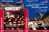 VII. Internationales Festival der Straßenmusik · 2016. 7. 8. · Last Call / Otto M. Schwarz In the Stone / arr. Gilbert Tinner Mountain Rock / Günter Noris Folklore-Ensemble Estudi