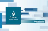 Presidente da Duratex · 2020. 9. 23. · Inovação e Inteligência mercadológica em ação Execução Comercial com excelência