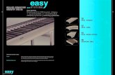 ERS 50A BALL TABLE - Easy Systems · PDF file 2021. 1. 11. · GRAVITY ROLLER CONVEYOR ERS 50 11 The gravity, straight roller conveyor transports material either manually or over a