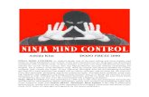 Ashida Kim DOJO PRESS 2000 - The Eye · 2019. 9. 27. · Ashida Kim DOJO PRESS 2000 NINJA MIND CONTROL is, without doubt, one of the best selling and most widely read books on Ninja