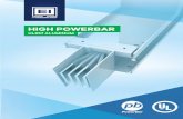 4684 E&I HighPowerbar Aluminium UL Brochure A4 latest 14 ...E+I Engineering’s High Powerbar (HPB) UL857 range is a 600 Volt totally encased, non-ventilated, low impedance busduct.