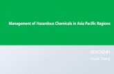 SCHC | Chemical Hazard Communication Organization ......• Based on Rev. 3rd UN GHS；transitional period of 5 years（till 01/Jan/2017 compulsory） • Adopted additional non GHS