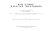 ISLAMIC LEGAL MAXIMS - Internet ArchiveJurisprudence)4 of Ibn Abu Zayd into English, which is a treatise on the Maliki law, and gave Arabic text along with the translation and gave