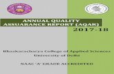 ANNUAL QUALITY ASSUARANCE REPORT (AQAR) 2017-18bcas.du.ac.in/wp-content/uploads/2020/02/AQAR-17-18.pdf · 2020. 6. 5. · School of Computer and System Sciences, JNU Nominee from