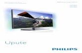 40 46 55PFL8007K - Philips...Drugi za #titni znakovi 72 Indeks 73 2 Sadr"aj 1 Vodi! 1.1 Smart TV Pove!ite Smart LED TV tvrtke Philips s internetom i otkrijte novi svijet televizije.