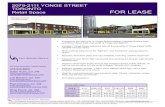 2111 YONGE STREET TORONTO Retail Space FOR LEASEthebehargroup.com/wp-content/uploads/2012/10/2079-2111... · 2016. 1. 16. · 2079-2111 YONGE STREET TORONTO Retail Space FOR LEASE