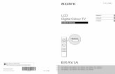 LCD Başlarken Digital Colour TV i-MANUAL · 2018. 11. 15. · W:\PRODUCCIO\MARZO 2010\4185 AZ1N RC3\4-168-148-65(1)\00COV-AZN1\010COV.fm 4-168-148- (1) xxxxx/xxxxx 4-168-148-65(1)