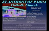 New Website: STANTHONY...2021/02/07  · la gente. Jesús informa a sus discípulos que necesitan salir de Cafarnaúm para predicar en otros lugares. El evangelio de hoy completa una