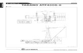 オールテレーン TADANO ATF400G-6...15.0mブーム 79 ブーム 作業範囲図 性能設定のあるカウンタウエイトとアウトリガ張出幅の組合せを、下表に