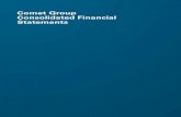 Comet Group Consolidated Financial Statements · 2020. 1. 16. · 35 | | 2018 Comet Group Consolidated Financial Statements In thousands of CHF Note Dec. 31, 2018 % Dec. 31, 2017