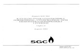 SGC · 2013. 1. 7. · Förord. Föreliggande katalog är den fjärde sammanställningen av gastekniska FUD-projekt i Sverige. Tills vidare innefattas endast naturgas- och gasolrelaterade
