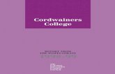 Cordwainers College Inspection Report 1999 · 2012. 7. 3. · Cordwainers College Greater London Region Inspected May 1999 Cordwainers College is a small specialist designated college