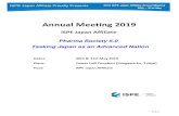 Annual Meeting 2019 - ISPE · 2019. 4. 18. · ISPE Japan Affiliate Proudly Presents 2019 ISPE Japan Affiliate Annual Meeting 30th – 31st May Conference and Workshops Program schedule