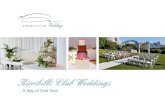 Weddings - Kirribilli Club · 2018. 5. 30. · Weddings Kirribilli Club Weddings A wise person once said that life should not be measured by the number of breaths we take, but by