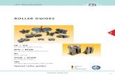 ROLLER GUIDES - Lift Material Australia...39 3 Replacement rollers GG for ETN®-roller guides Spare roller with or without axle Roller guide Art.no. Quantity Roller (A/B)* Art.no.
