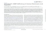 ARTICLE InheritedIL-18BPdeficiencyinhumanfulminantviral ...(Casanova, 2015a,b; Casanova and Abel, 2018) suggest that FVH may result from inborn errors selectively disrupting immunity