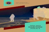 2021-2022 MARITIME POLICY...The Navy League’s Maritime Policy statement is produced by the organization’s Maritime ... As the premier global multi-mission maritime force, the Coast