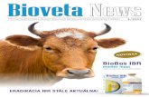 Bioveta a.s. Slovakia - Bez názvu - 1 · 2017. 6. 12. · 1/2017 Bioveta News Informačný spravodajca akciovej spoločnosti Bioveta určený pre veterinárnych lekárov injekčná