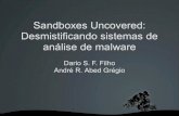 Sandboxes Uncovered: Desmistificando sistemas de análise de … · 2011. 2. 14. · Desmistificando sistemas de análise de malware Dario S. F. Filho ... 3 – Operações de preparação