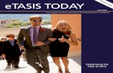 eTASIS TODAY - TASIS Schools · eTASIS Today June 2012. TASIS The final two stories for the 2011-2012 school year are included below. Sasquatch will continue the series next year.