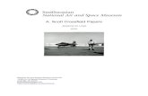 A. Scott Crossfield Papers - Smithsonian Institutionsirismm.si.edu/EADpdfs/NASM.2006.0041.pdfConvair XF-92A, Bell X-1, Northrop X-4 Bantam, Douglas D-558-1 Skystreak, Bell X-5, Republic