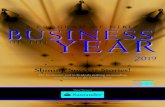 The businesses and individuals making outstandingpageturnpro2.com.s3-website-us-east-1.amazonaws.com/...4 Business of the Year • 2019 Welcome Letter Becoming a successful business