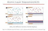 AlOx for diffusion barriers OLED displayslampx.tugraz.at/~hadley/memm/lectures15/may7.pdf · 2015. 5. 10. · Lam’s market-leading ALTUS systems combine CVD and ALD technologies