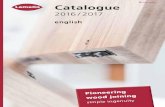 Catalogue...Catalogue 2016 / 2017 english simple ingenuity Intelligent and innovative design with a significant impact! We strive for new solutions in wood joining and processing technology