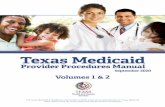 Texas Medicaid - TMHP...The manual is available in portable document format (PDF) as a complete book and as individual sections and handbooks. A hypertext markup language (HTML) version