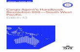 Cargo Agent’s Handbook Resolution 809—South West Pacific - … · 2020. 9. 28. · south america africa australia pacific oce an pacific oce an atlantic ocean indian oce an arctic