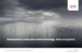 Developments in wind power turbine technology...3 | Developments in wind power turbine technology | 25 April 2019 Classification: PUBLIC © 2019 MHI Vestas Offshore Wind A/S We are