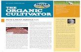 The INSIDE THIS ISSUE Pete’s meat service 1 OrganicVOL. 13 ISSUE 1 MARCH/APRIL 2015 The INSIDE THIS ISSUE Organic C u lti vato r Pete’s meat service 1 FrOm tHe Direct Or 1 POlicy