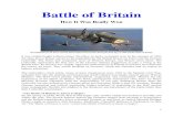 How It Was Really Wonfrabr245.org/Mil Hist - WWII Battle of Britain.pdfdive-bombers, the Germans employed their notorious Junkers Ju-87 Stuka. Despite success in France and Poland,