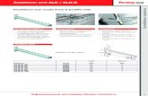 Cantilever arm ALK / ALK-Q · (material no.1.0330) acc. to DIN EN 10139 Material channel: steel S235 JR (material no.10037) acc. to DIN EN 10025 Zinc plating: electro zinc-plated,