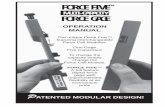 MULTI-CAPACITY FORCE GAGE - Wagner InstrumentsThe Wagner FDV Digital Force Gage is an economical full function electronic force gage. Before using the FDV, take time to become acquainted