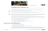 Configuring IP Multicast · CHAPTER 32-1 Software Configuration Guide—Release 12.2(44)SG OL-15342-01 32 Configuring IP Multicast This chapter describes IP multicast routing on the