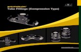 Tube Fittings (Compression Type) - Pisa...Designation 2M 3M 4M 6M 8M 10M 12M 16M 20M 22M 25M 28M 32M 38M Size (inch) 1/8 1/4 3/8 1/2 3/4 1 Applied Size ISO Tapered 2R 4 R6 8 12 16