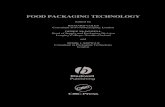 FOOD PACKAGING TECHNOLOGY...2020/07/02  · FOOD PACKAGING TECHNOLOGY Edited by RICHARD COLES Consultant in Food Packaging, London DEREK MCDOWELL Head of Supply and Packaging Division