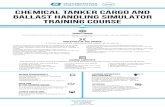 Chemical tanker cargo and ballast handling simulator training ...college.novikontas.lv/media/filer_public/5a/1e/5a1e1eef...tanker operation. COURSE LIMITATIONS The maximum number of