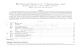 1 Bottleneck Problems: Information and Estimation-Theoretic View · 2020. 10. 16. · technique to evaluate bottleneck problems in closed form by equivalently expressing them in terms