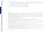 Corporate Governance Report 2009 Financial Year · 2019. 11. 14. · 88 PIRELLI & C. S.p.A. MILAN consolidated financial statements sustainability report directors’ report preliminary