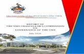 REPORT OF THE UWI CHANCELLORS COMMISSION ON THE … · 2020. 8. 18. · Report of the Chancellor’s Commission on the Governance of The UWI July 2020 2. Executive Summary 2.1 Background