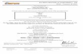 EU DECLARATION of CONFORMITY - EN · 2020. 11. 12. · El fabricante: Industrial Starter S.p.A. Via Lago d'Iseo, 26 36077 Altavilla Vicentina (VI) - Italy - declara bajo su única