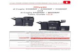 d-Copia 3500MF-4500MF-5500MF-6500MF-8000MF-UK Sales …… · 2013. 8. 20. · Olivetti d-Copia 3500MF / 4500MF / 5500MF and d-Copia 6500MF / 8000MF Sales Guide v2.0 Models d-Copia