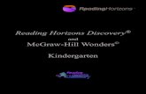 Reading Horizons Discovery...Edition. There are ten Units/Teacher Edition, each Unit contains lessons (one lesson per week, 5 days of specific skills). The WONDERS skills will be labeled